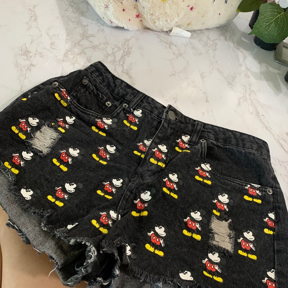 Mickey mouse shorts!